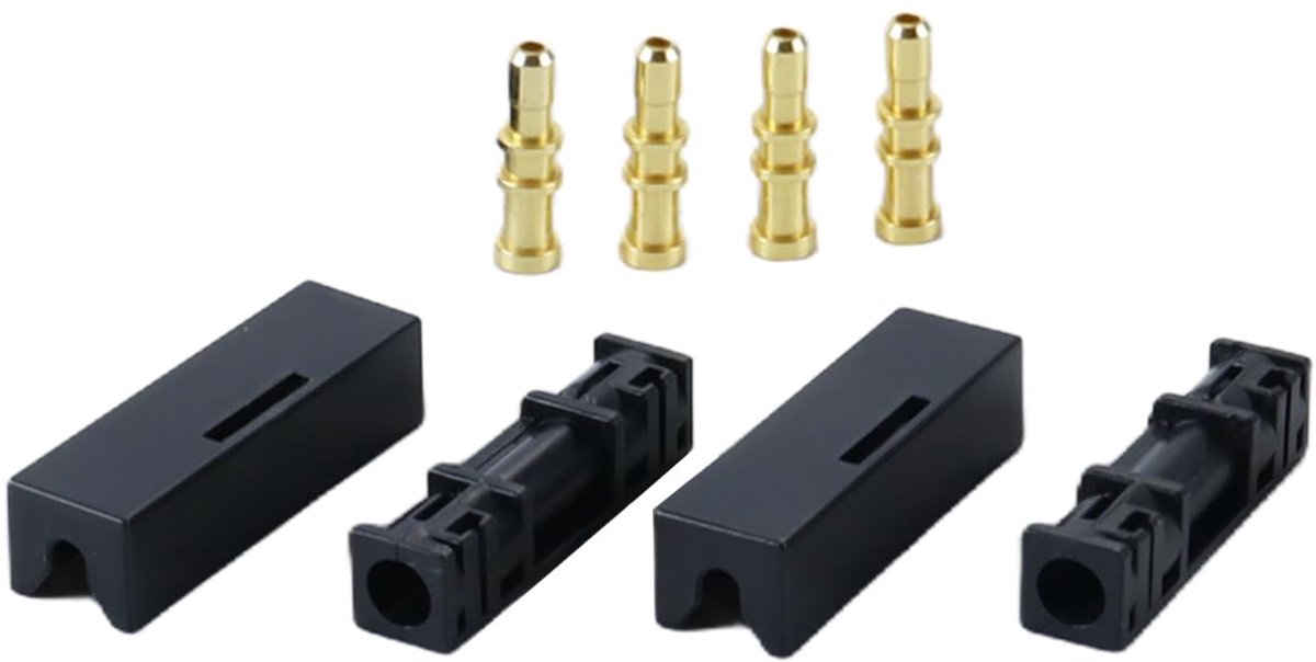 Glasvezelkabelconnector reparatie - zwart - compatibel met BMW en Audi - duurzame kwaliteit - ShopVlot