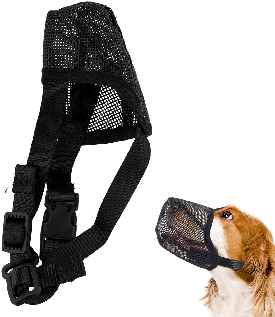 Solidchoice - Zachte Net Hondensnuit voor Kleine en Middelgrote Honden