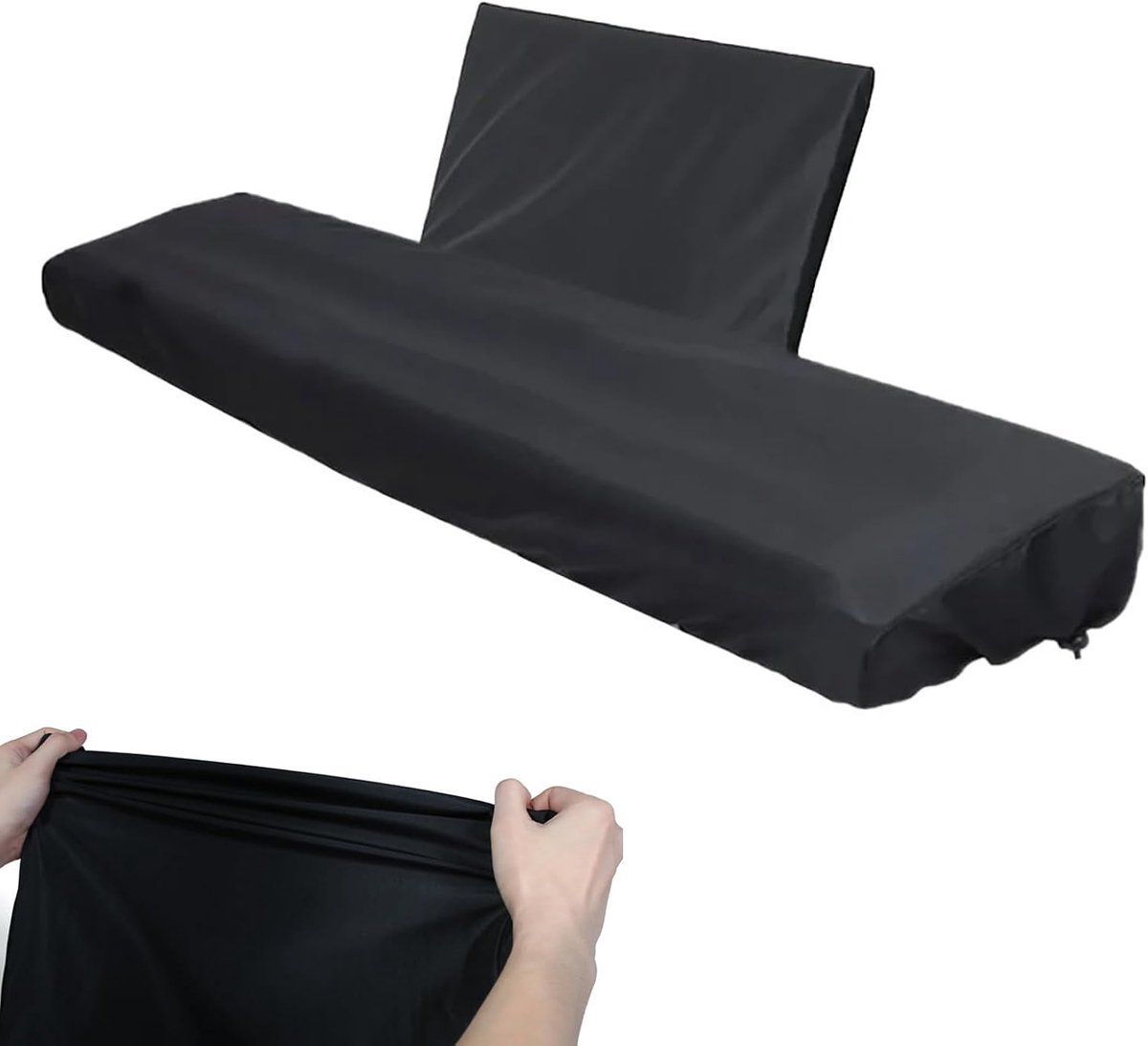 Piano keyboard cover 88 toetsen - stofkap met trekkoord - perfecte pasvorm - beschermt tegen vuil - ShopVlot