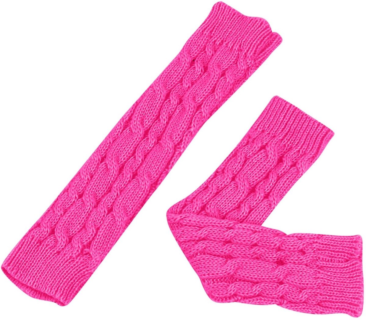Solidchoice - Gebreide Vingerloze Handschoenen Uniseks