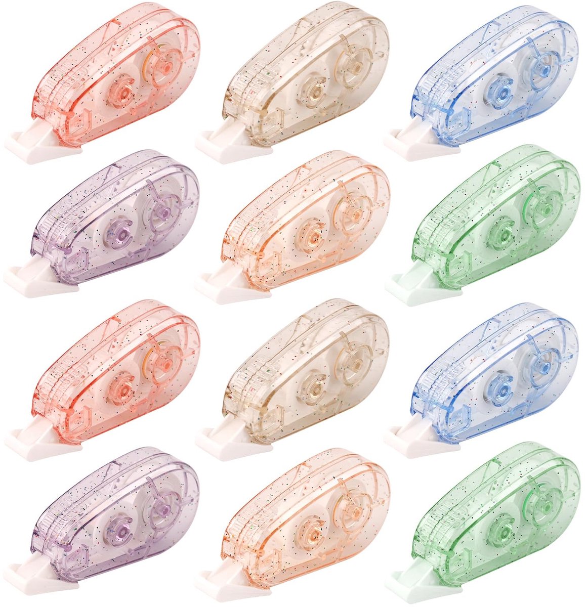 Solidchoice - Set van 12 Correctietapes in Mini Formaat