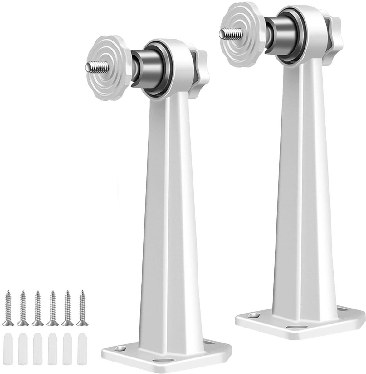 Solidchoice - 2 Stuks Bevestigingssteun voor Beveiligingscamera's met 360° Rotatie