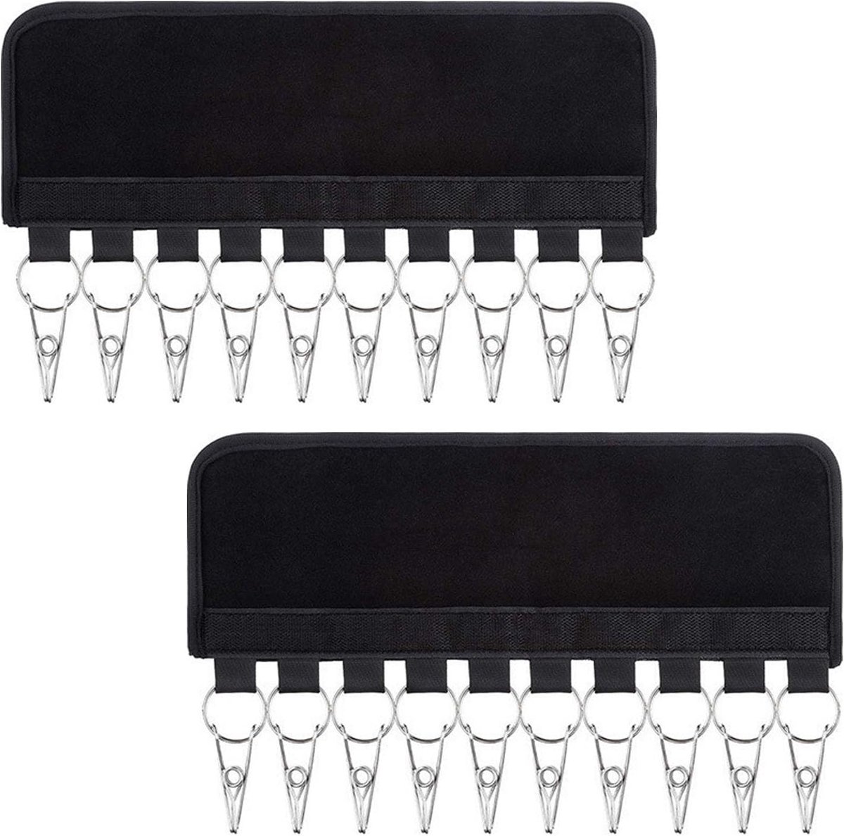 Hoed Organizer Set van 2 - Vouwbare Deurhangers - Ruimtebesparend en Duurzaam - Ideaal voor Hoeden en Petten - ShopVlot