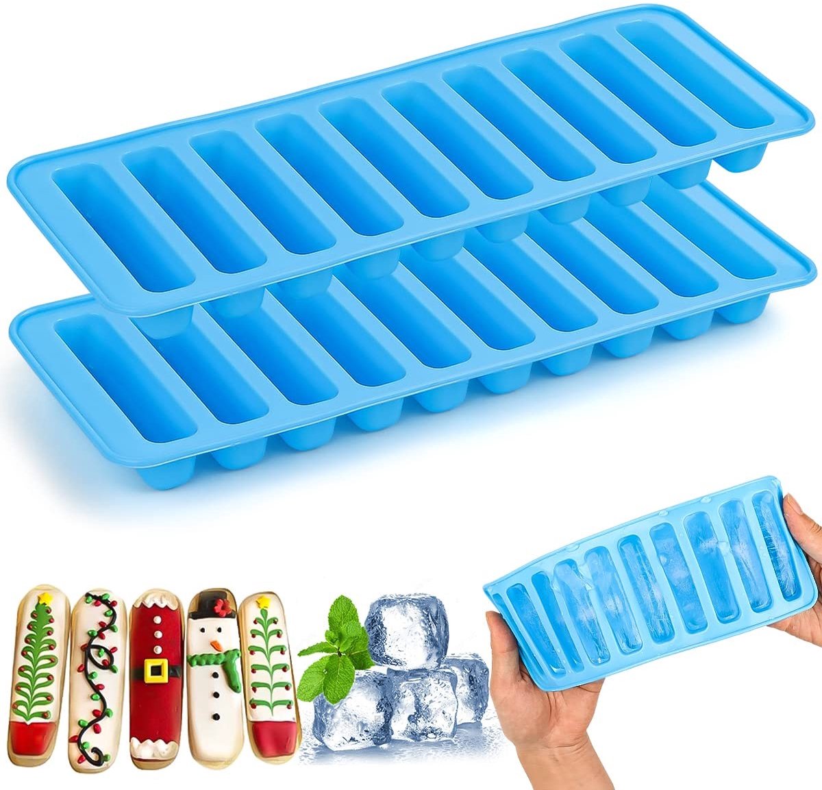 Solidchoice - Silicone Mould voor Cereal Bars en IJsblokjes