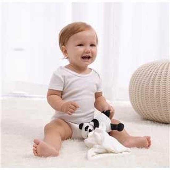 Zacht Knuffeldoek Panda Troostknuffel voor baby's - Comfortabel en Wasbaar van Merkloos — afbeelding 5