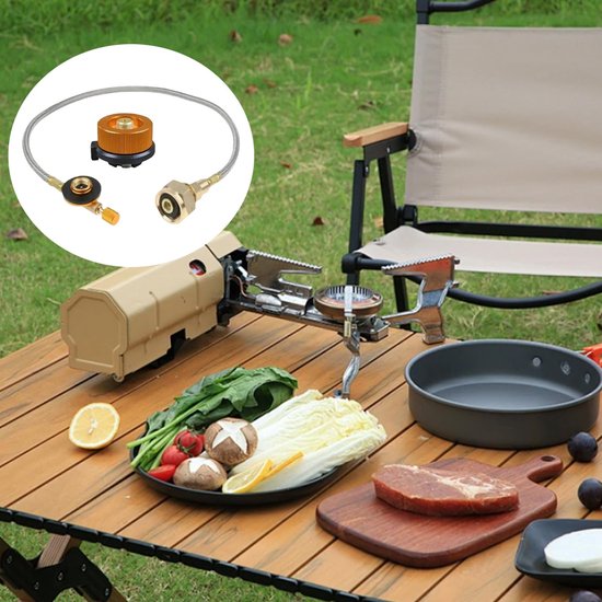 Solidchoice - Gas Cartridge Adapter voor Camping Kooktoestellen van Solidchoice — afbeelding 3
