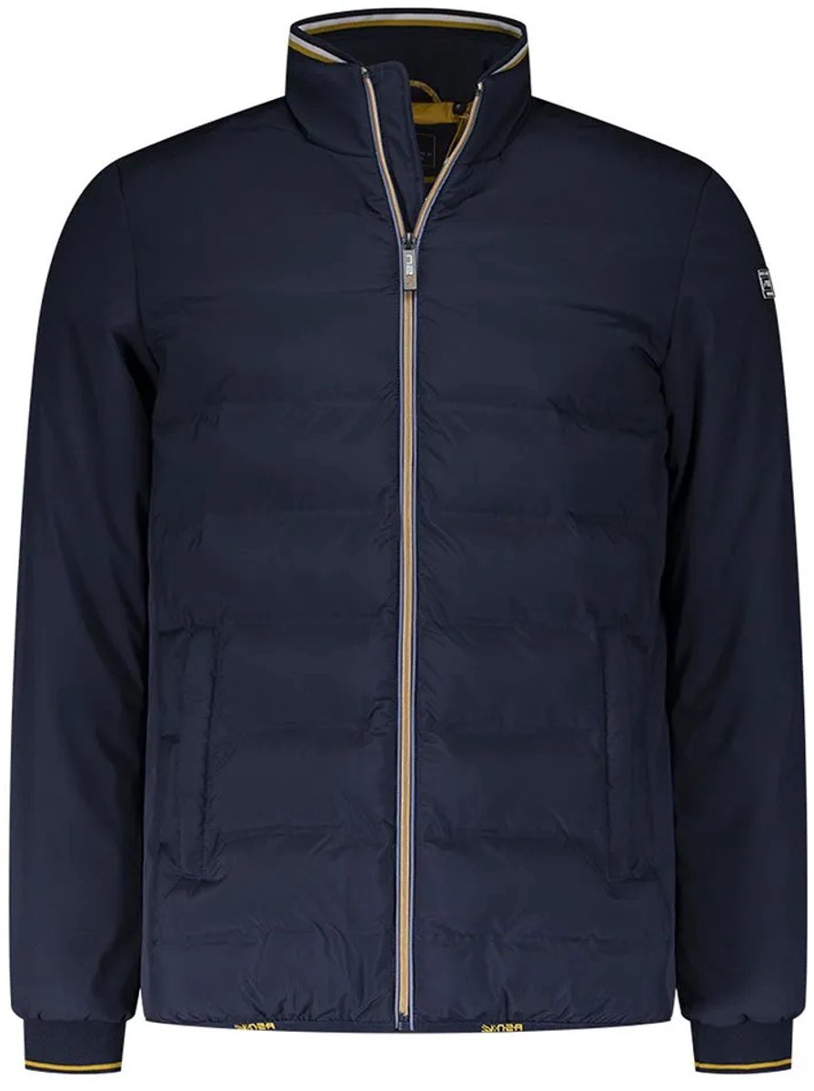 NZA - Blauw polyester bomberjack - Tin Blue