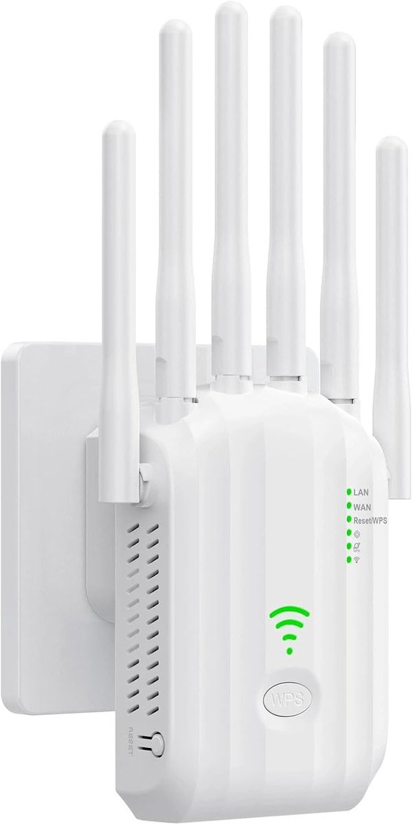 Krachtige WLAN-repeater voor thuis 1200 Mbps - ShopVlot