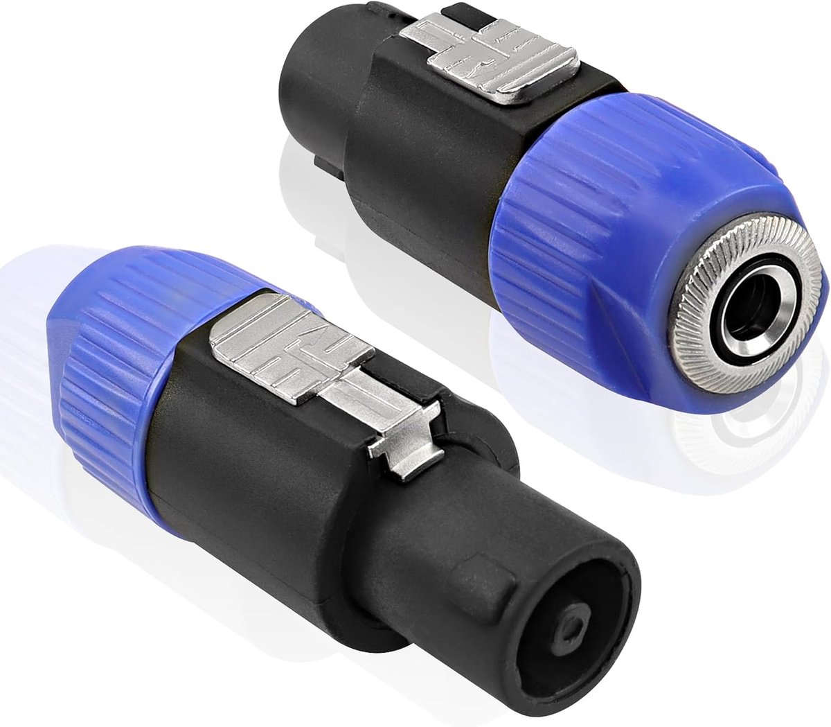 MEIRIYFA Speakon to 1/4 inch 6.35mm Adapter Connector, NL4FC 4 Pole SpeakON Male to 1/4 Inch TS Female Mono Plug - ShopVlot