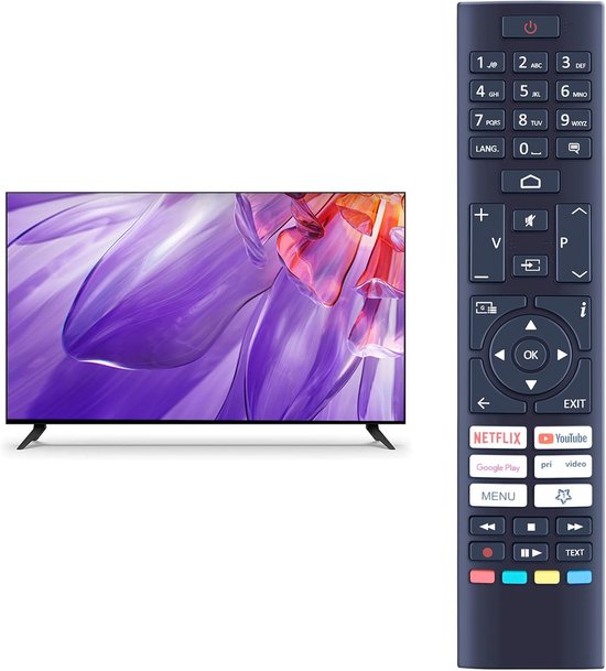 New Replacement Remote Control RC45157 for Daewoo/JVC TV RM-C3607 RM-C3605 65VAQ8235 LT-50VAQ7235 LT-55VAO9235 - ShopVlot — afbeelding 5