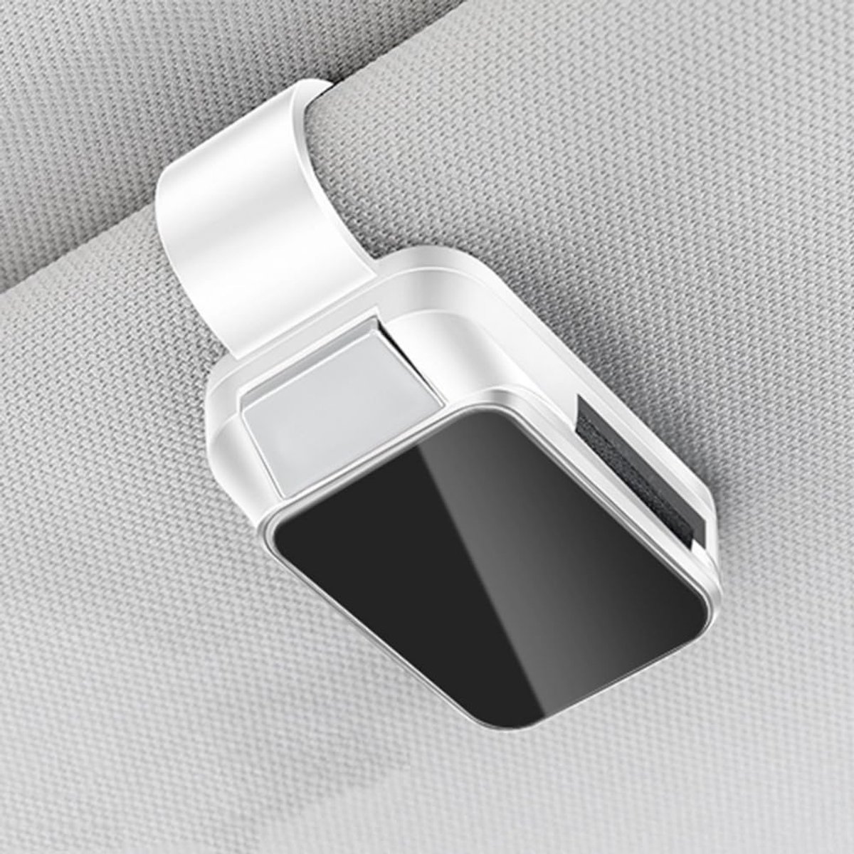 Pack of 2 Car Sun Visor Glasses Holder Upgrade Sunglasses Holder Car Universal Glasses Holder Car One Hand Wearable - ShopVlot
