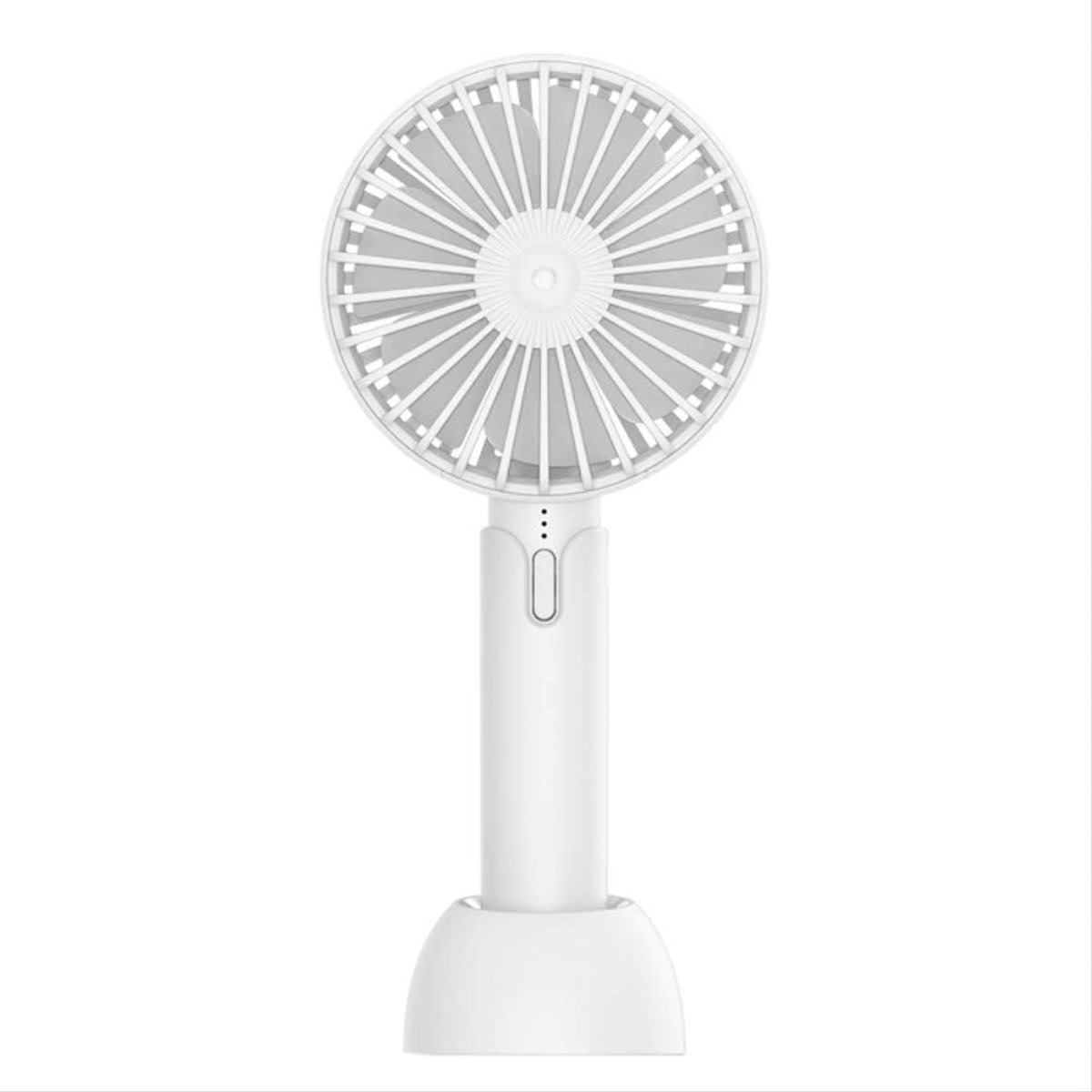 Mini Usb Charging Fan, Portable Handheld Fan Suitable For Travel And Home Product Size: 210*105*36mm white - ShopVlot