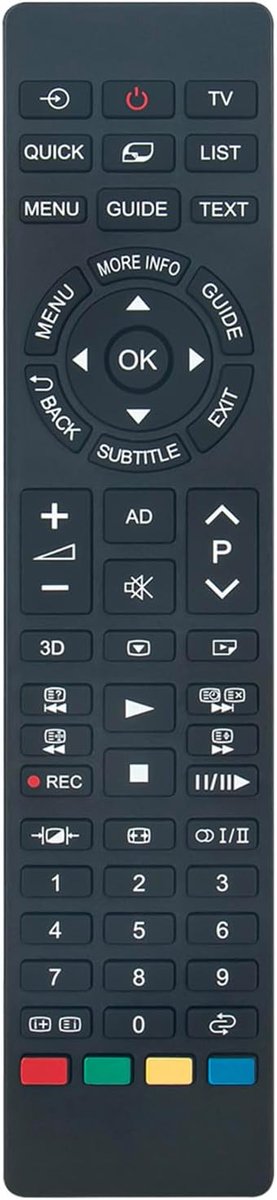 ALLIMITY CT-90378 Replce Remote Control fit for Toshiba 46YL863F 55WL863 55WL863R 46WL863G 46YL863G 55ZL1 46WL863F - ShopVlot
