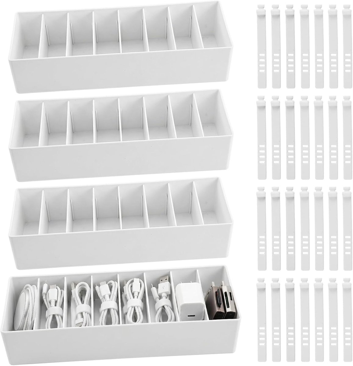 4 stuks kabelopslag - ShopVlot