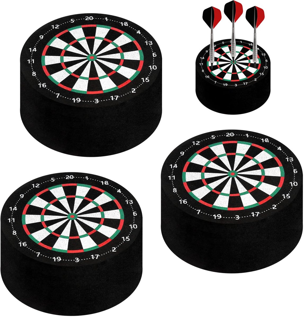 3 stuks darthouders dartstandaard voor dartbord dartpijlen houder dartcadeau dartaccessoires voor gezinnen en clubs - ShopVlot