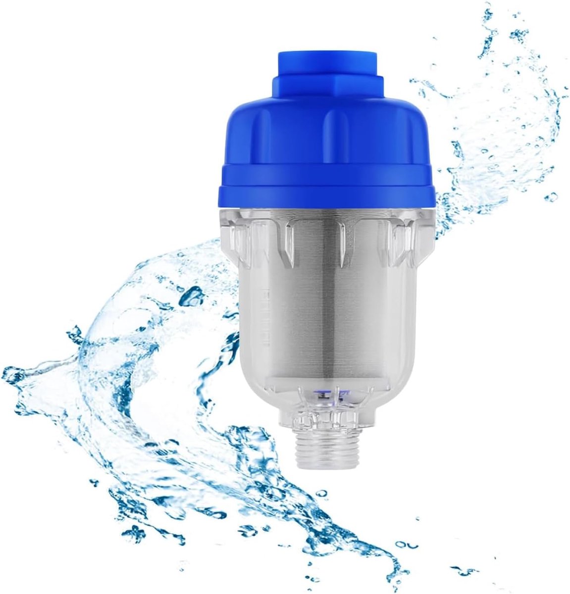 Pre-filter sediment filter 3/4" - roestvrijstalen filter - effectief tegen sediment - voor wassen van kleding - ShopVlot