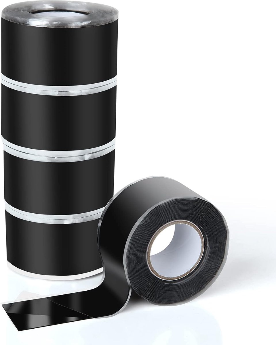 Zelfklevende siliconentape 25mm x 3m - waterdicht en isolerend - ideaal voor leidinglekkages - ShopVlot
