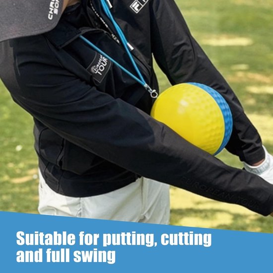Golf Swing Trainer Ball voor Beginners - Effectieve Golf Training Aid voor Swingcorrectie en Polsverbetering, Ideaal voor Verbetering van Golfvaardigheden — afbeelding 4