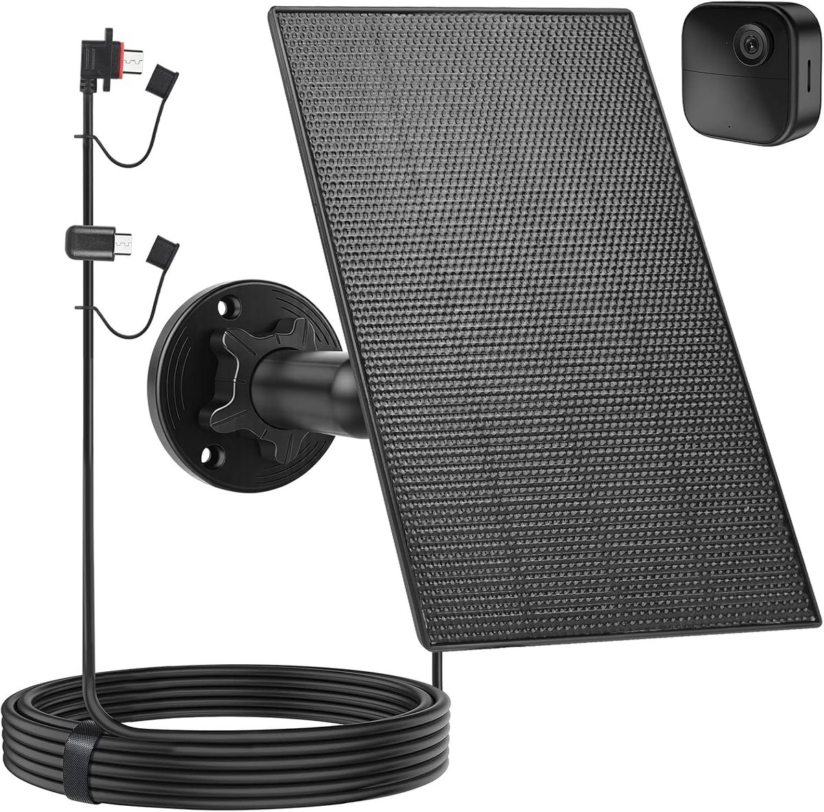 Zonnepaneel voor Blink Camera - 2600mAh accu - IP66 waterdicht - Continu energievoorziening - ShopVlot