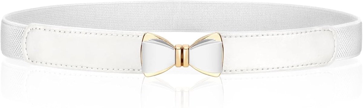 Elastische riem met strik - verstelbaar - stijlvol accent - perfect voor elke outfit - ShopVlot