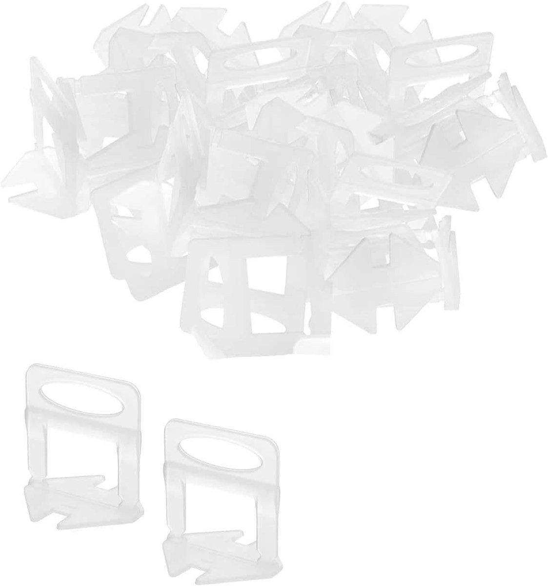 Tegelleving systeem 200 stuks - 3 mm T-Type spacers - Professionele tegelhulp voor vlakke voegen - ShopVlot