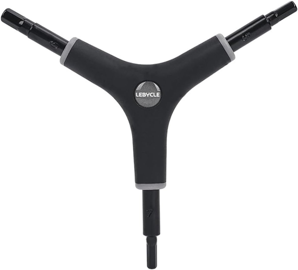 Driedubbele Y-vormige inbussleutel 4/5/6mm - 40CRV staal - hoge sterkte - ideaal voor fietsonderhoud - ShopVlot