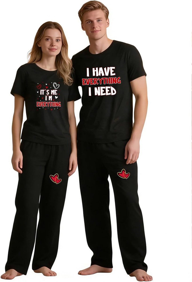 Couple Pajamas Couples Pajamas for Him and Her Couple Sets - ShopVlot