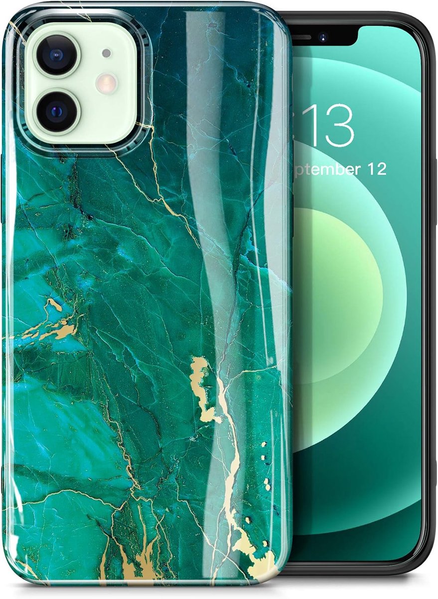 GVIEWIN Compatible with iPhone 14 Case 6.1 Inch 2022, with Tempered Glass Screen Protector + Camera Lens Protector - ShopVlot