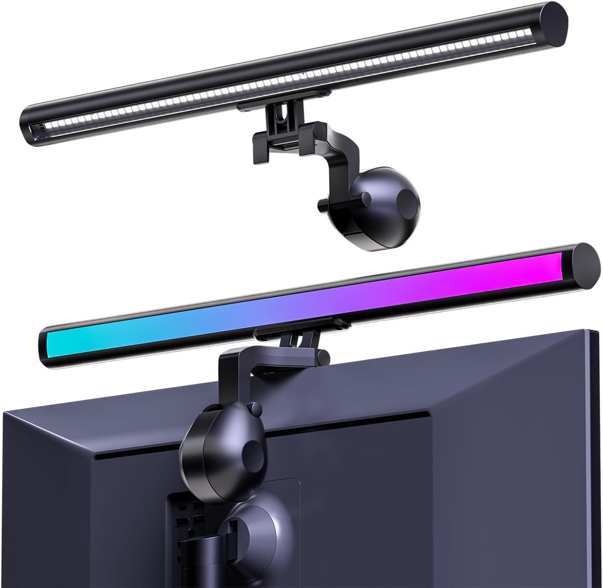 40 cm Computer Monitor Light, Monitor Light Bar, LED Screen Strip, USB Lamp for Screen, with Colour Sync Effect for - ShopVlot