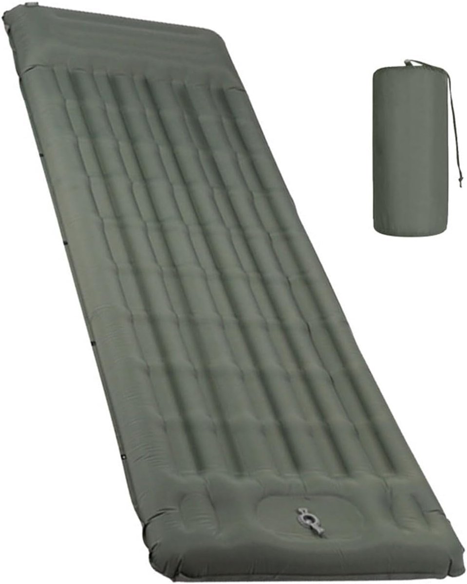 30 x 13 x 8 cm (inflatable), green, TPU, ideal for camping, home office, 1120 g (green) - ShopVlot