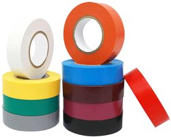 WELSTIK Colorful Electric Tape Self Adhesive Gaffer PVC Tapes 20m x 19mm, 10 Pack - ShopVlot