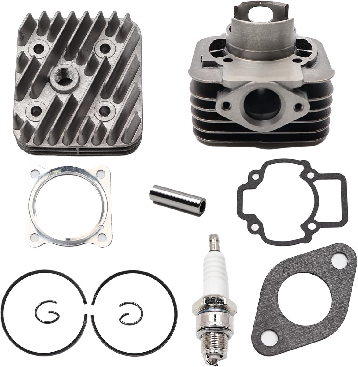 Kit Cylindro Gruppo Termico DR Evolution 70cc D.48 Piggio AC ARIA SP.12 GHISA in ghisa raffreddato ad aria for motori - ShopVlot