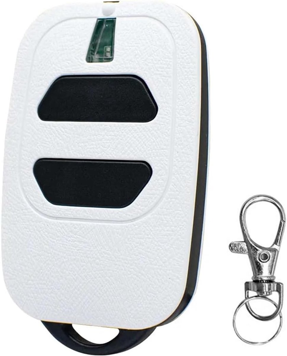 Garagedeur afstandsbediening 2 knoppen - compact en lichtgewicht - 433,92 MHz frequentie - eenvoudig in gebruik - ShopVlot