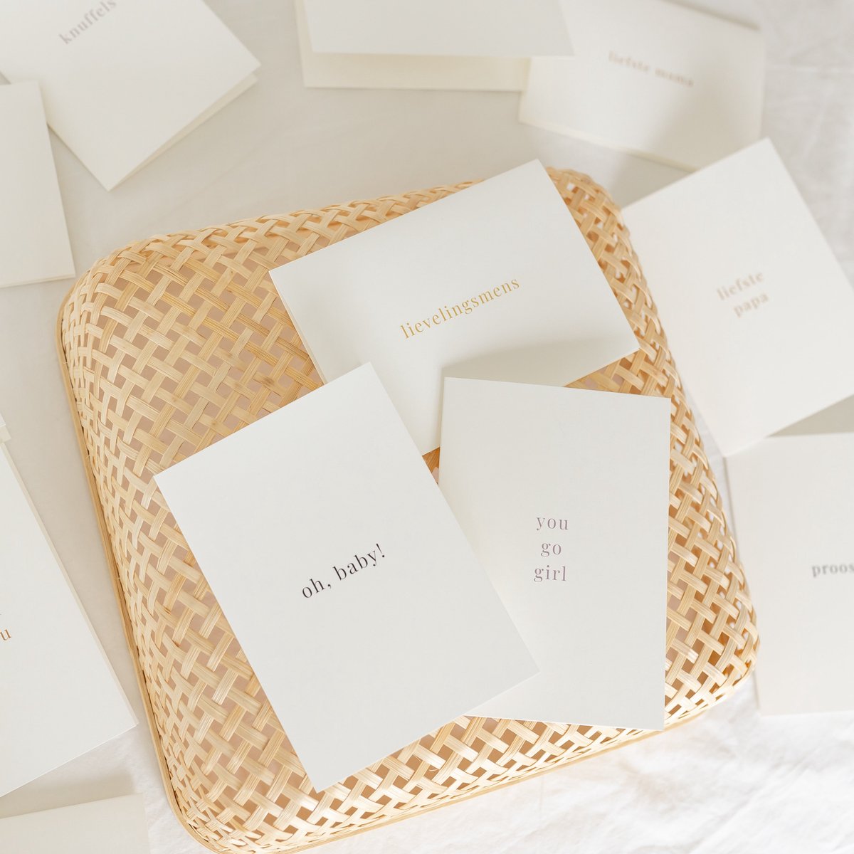WeLikeToLove Kaarten - Wenskaarten - Kaartjes - Kaartenset - Postkaarten - Versturen - Set - A6