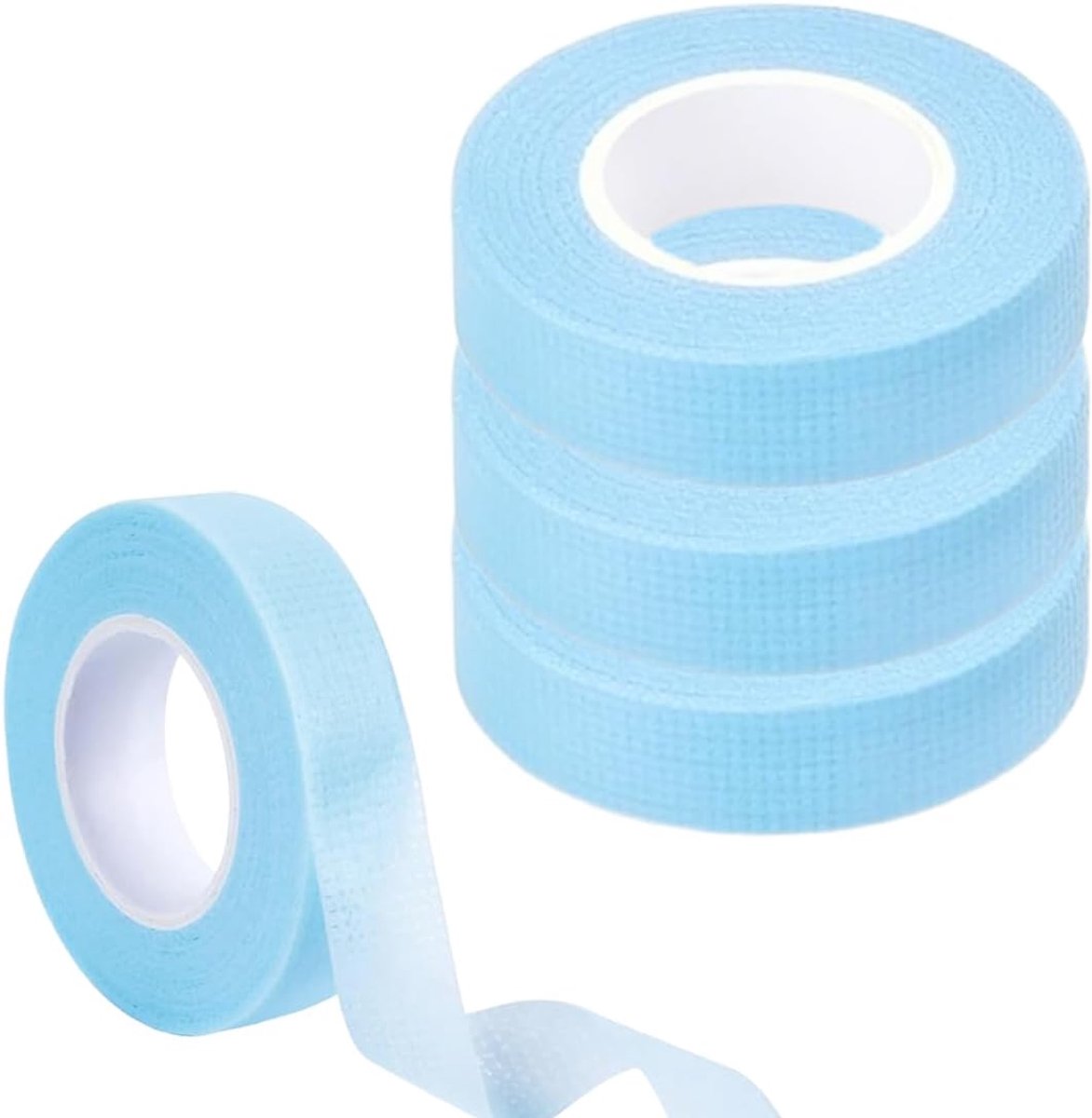Cosmetische tape 3pcs 1.2cm x 9m - Ademend stof - Voor strakke oogschaduw - Beschermt tegen cosmetische resten - ShopVlot