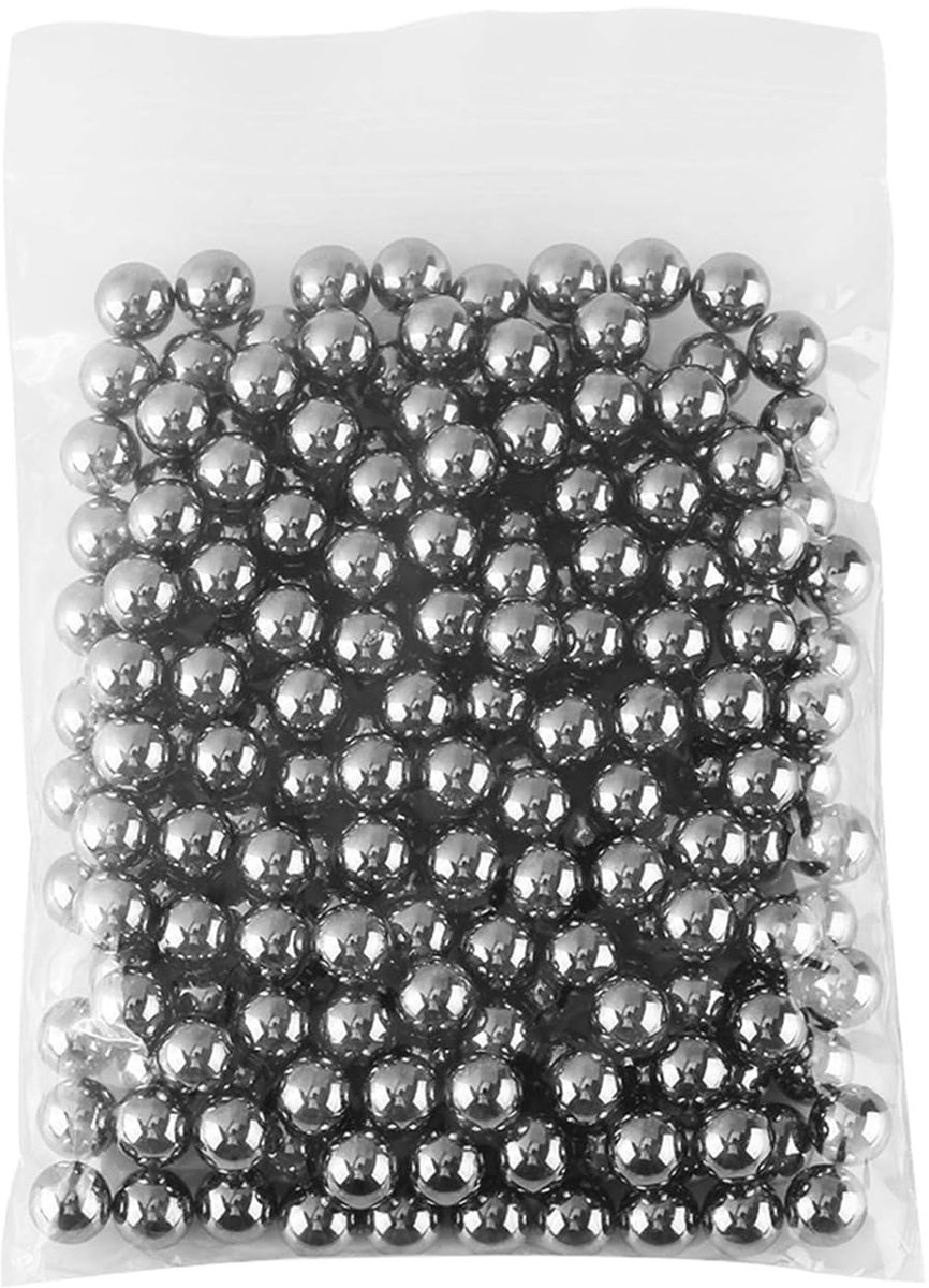 Stalen ballen 6.35mm - 200 stuks - G10 precisie - Geschikt voor industriële toepassingen - ShopVlot