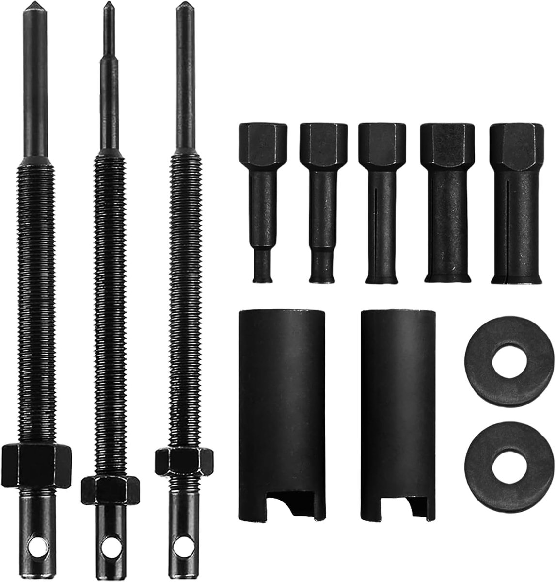 Binnenlager trekker set 12-delig - hoogwaardig chroom vanadium staal - geschikt voor motoren en generatoren - ShopVlot