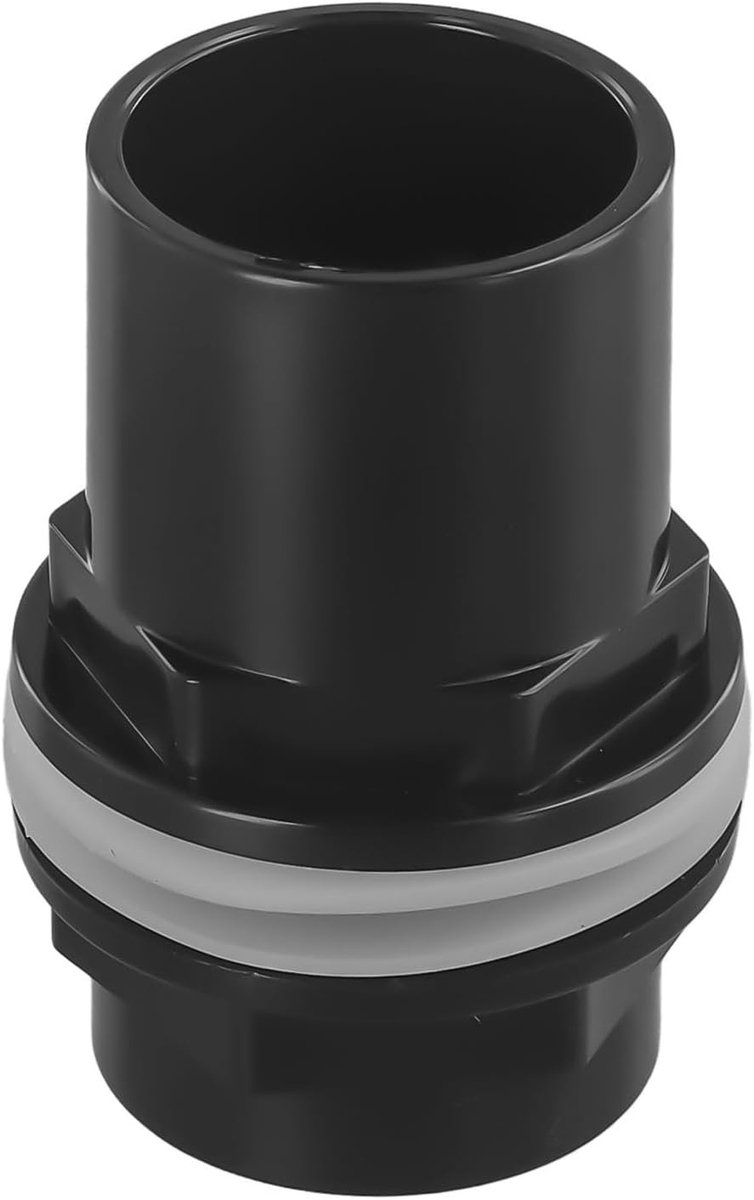 Tankconnector 40mm - PVC materiaal - Lekvrije aansluiting - Geschikt voor vijverfilters - ShopVlot