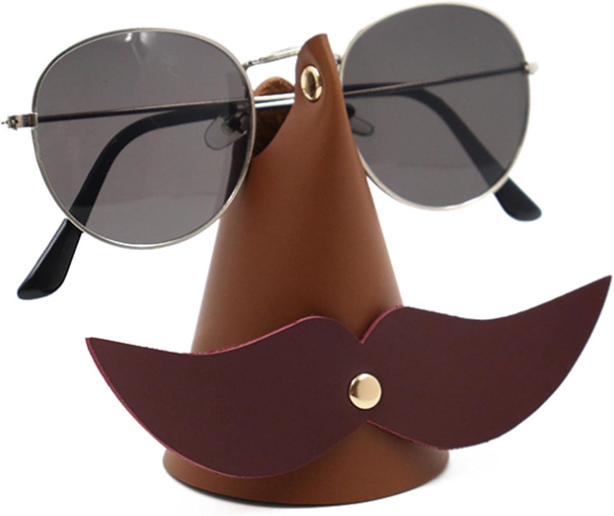 Glasses holder, glasses stand, sunglasses, display, leather, glasses holder, organiser, fun, cute design, glasses - ShopVlot