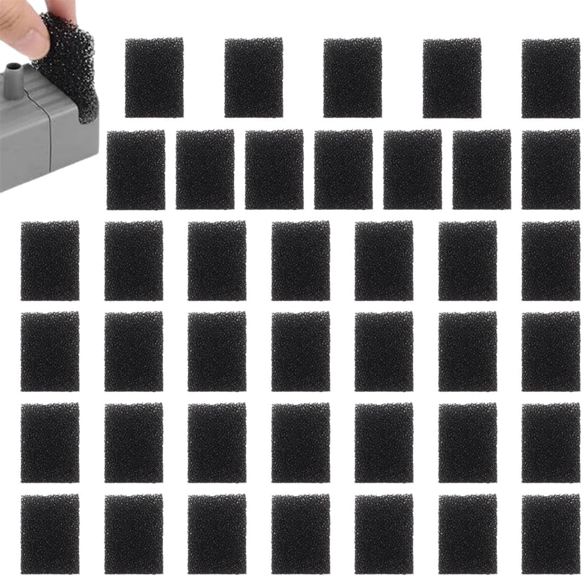 40 x waterfonteinfilters voor katten en honden, reservefilters voor schoon water, verbetert de waterkwaliteit voor - ShopVlot