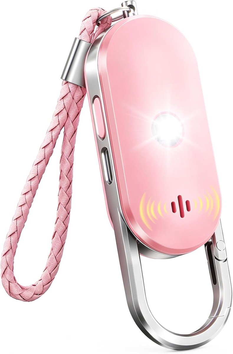 ISEYOU Personal safety alarm pink - ShopVlot