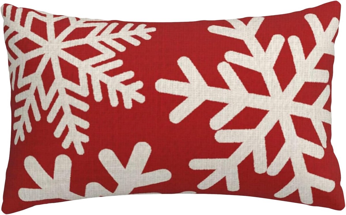 Cushion Cover, Christmas 50 x 30 cm, Decorative Cushions, Sofa Cushions, Christmas Cushion Covers for Living Room - ShopVlot