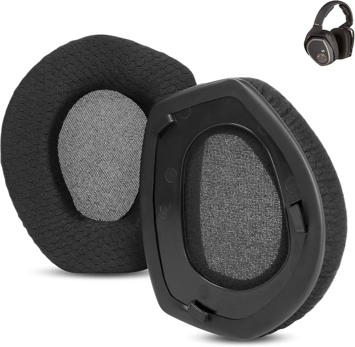 Replacement Ear Pads Compatible with Sennheiser RS175/RS185/RS195/RS165, HDR175/HDR185/HDR195/HDR165/TR175/TR185 - ShopVlot