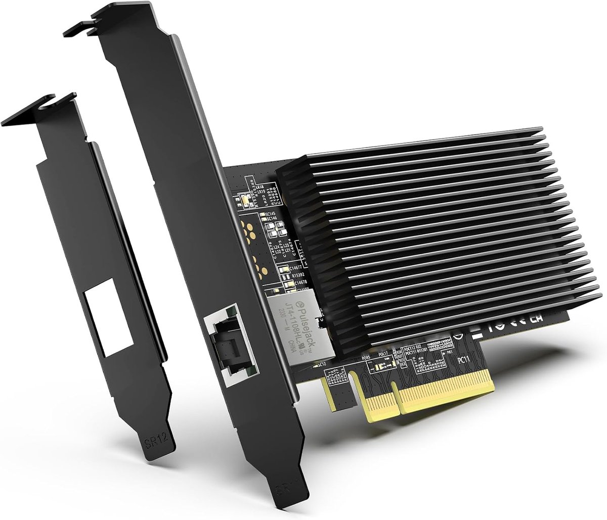 10G PCI-E netwerkkaart met 10 Gbps RJ45-poorten - Intel X540-T1 controller - hoge snelheid - ideaal voor servers - ShopVlot