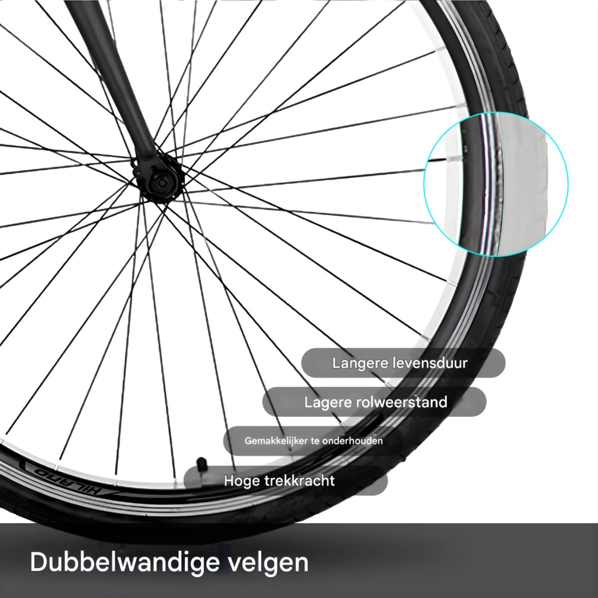 Happiq Racefiets - Voor heren, racegebruik thumbnail 4