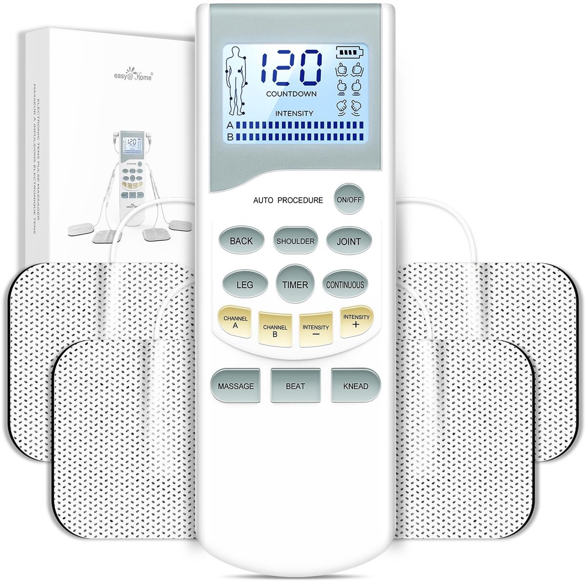 Solidchoice - Professionele TENS Elektrospierstimulator voor Pijnverlichting