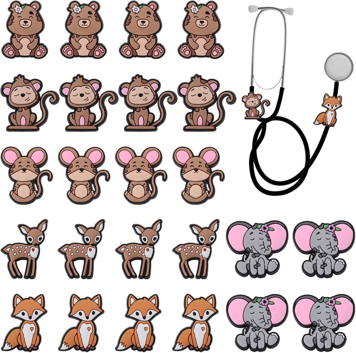 CHGCRAFT Stethoscope, Stethoscope, Stethoscope, Stethoscope, Stethoscope, Stethoscope, Stethoscope Hangers with - ShopVlot