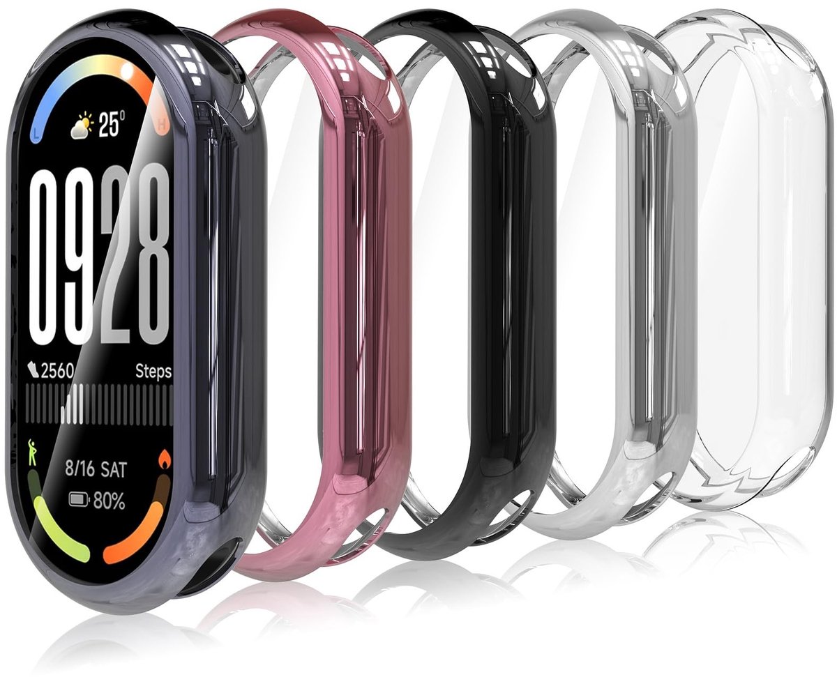 Solidchoice - Beschermhoes en Schermbeschermer voor Smart Band 10