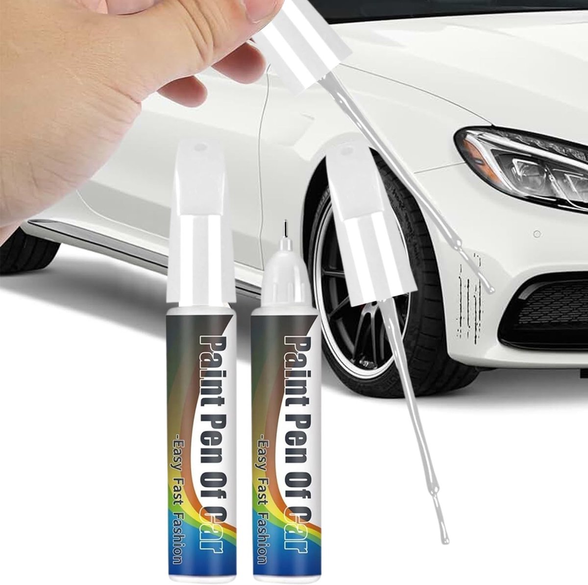 Solidchoice - Krasverwijderaar voor Auto met Lakstift Set van 2