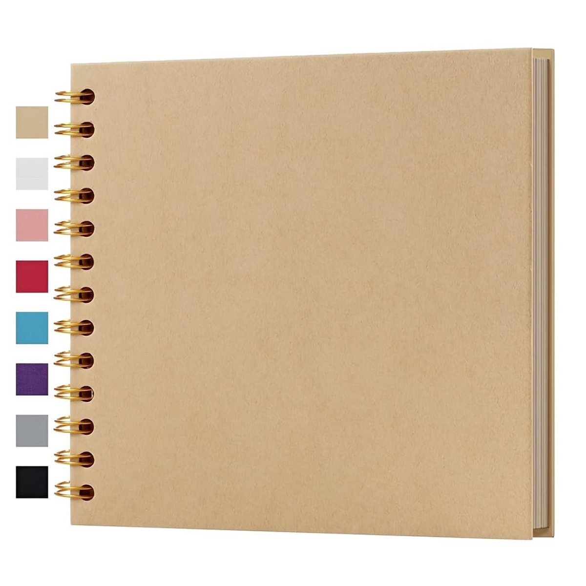 Solidchoice - Scrapbooking Notitieboek met Spiraalbinding voor Herinneringen